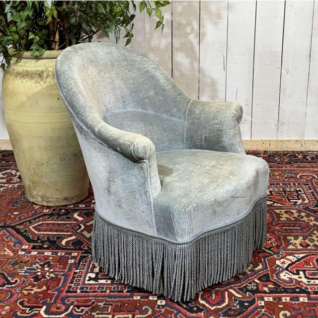 19th Century Napoleon III Toadstool Armchair For Sale - Image 6 of 14