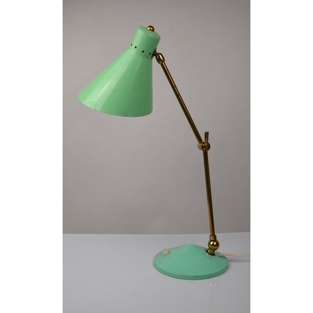 1950s Mid-Century Modern Italian Table Lamp, 1950s For Sale - Image 5 of 18
