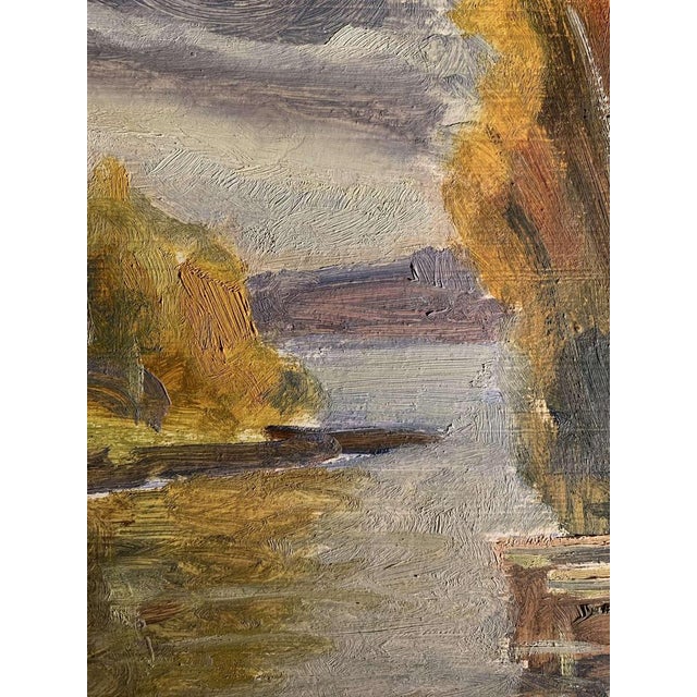 Lennart Rosensohn, Swedish Landscape, Mid 20th Century, Oil Painting, Framed For Sale - Image 9 of 17