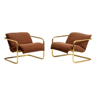 Tubular Armchairs, Czechoslovakia, 1980s, Set of 2 For Sale