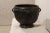 Early 20th Century Antique Brown-Black Colored Clay Jar with Four Handles & Decorative Motifs For Sale - Image 5 of 10