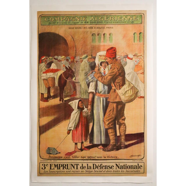 Date: 1917 Size: 46.75 × 31.45 inches. Artist: Lucien Jonas, 1880-1947 About the Poster: This original lithograph features...