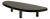 Wood Free Form Coffee Table by Charlotte Perriand for Cassina For Sale