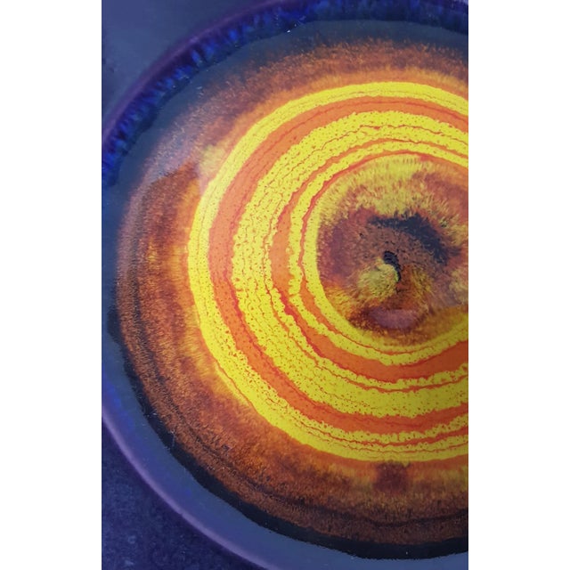 Mid-Century Modern Pop Art Wall Plate from Hutschenreuther, 1970s For Sale - Image 3 of 4