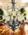 Mid 20th Century French Art Deco 9-Light Hand-Forged Wrought Iron Acanthus Chandelier For Sale - Image 18 of 18