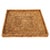 Boho Chic Artifacts Rattan Square Tray For Sale