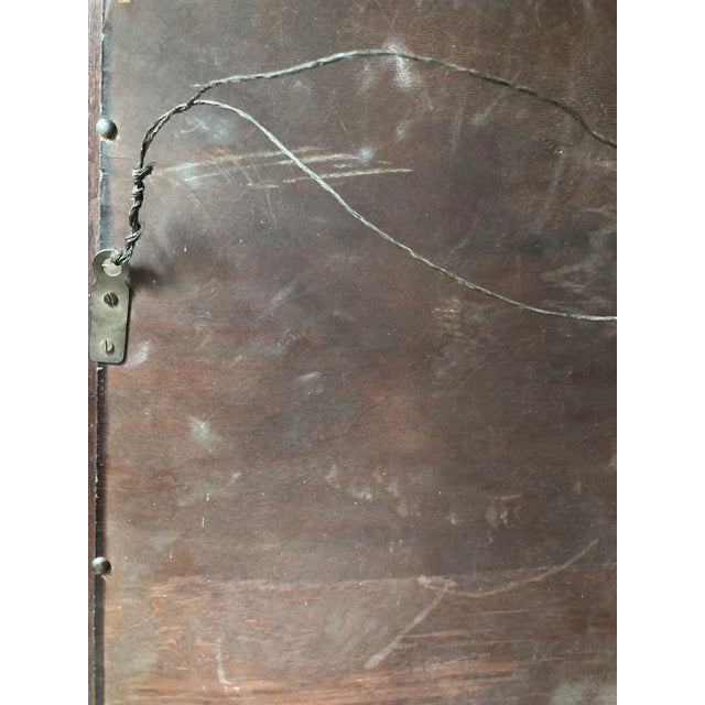 Wood Federal Pier Mirror Mantle Foyer Hall Dining Sideboard For Sale - Image 7 of 9