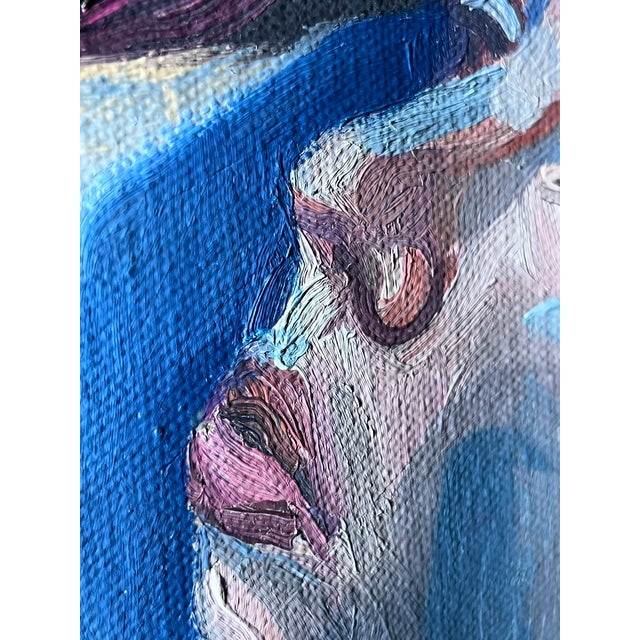 Circus Canvas Banner Gorilla Loading the Train Joni Wildman Oil Painting For Sale In Jacksonville, FL - Image 6 of 14