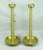 1800s Large Brass Indo-British Raj Pricket Candle Holders- a Pair For Sale - Image 12 of 12