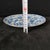 Chinese Ceramic Plate,Qianlong Marked Blue and White Porcelain Plate Hand Painted Bats Pattern For Sale - Image 10 of 11