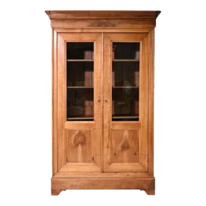 19th Century Louis Philippe Walnut Bookcase