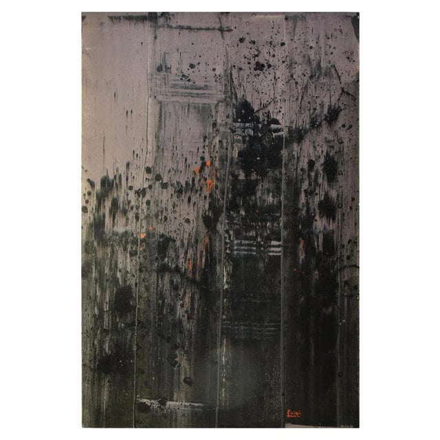 Natural Grey 05 - 2007 - Li Lei - Oil on canvas - Contemporary 2007 For Sale - Image 4 of 4