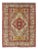 Keivan Woven Arts, Osm-04, 1930s Vintage Floral Turkish Oushak Rug - 4′4″ × 6′ For Sale