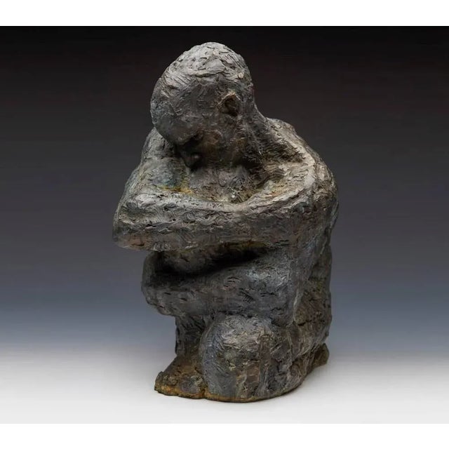 Ian Edwards - The Hour of Darkness - Original Signed Bronze Sculpure 2017 For Sale - Image 4 of 5