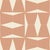 Contemporary Brancusi Wallpaper by Susan Hable in Blush Rose For Sale - Image 3 of 3