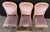 c.1970's Carved Florentine Faux Bois Italian Dining Chairs in Velvet, Attributed to Chelini - Set of 6 For Sale - Image 9 of 16