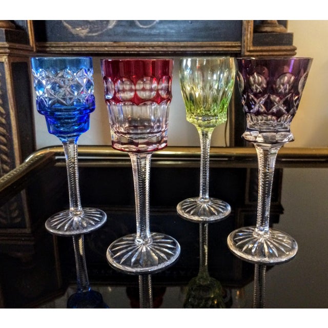 Faberge Na Zdorovye Liqueur Glasses Set of 4 Chairish