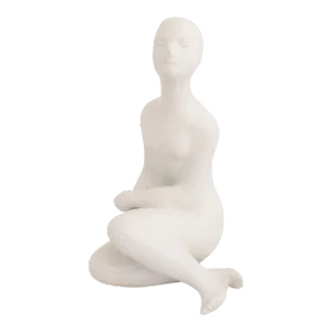 Czech Porcelain Female Figure
