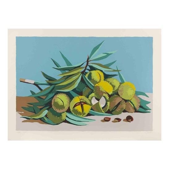 Ortensio Gionfra, Still Life, 1970s, Lithograph For Sale