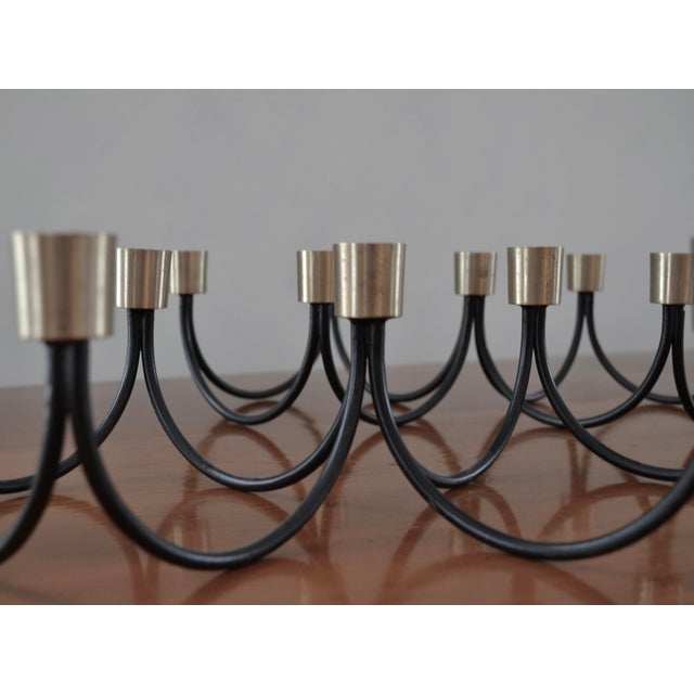 Mid-Century Modern Mid Century Swedish Style Candleabras - a Pair For Sale - Image 3 of 4