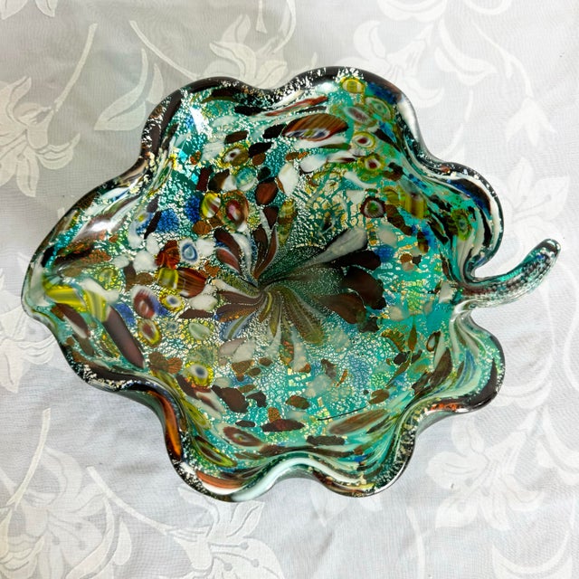 Vintage Muranese Tutti Frutti Bowl For Sale In Miami - Image 6 of 8