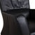 Animal Skin Set of Model 322 Armchair and Ottoman in Black Leather from Rolf Benz For Sale - Image 7 of 18