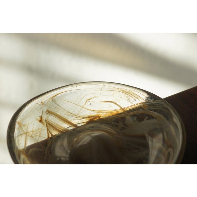 Holmegaard Danish Glass Model 868 Bowl by Michael Bang for Holmegaard, 1970s For Sale - Image 4 of 8