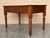 Wood 20th French Louis XV Style Walnut Desk or Library Table With Drawer For Sale - Image 7 of 12