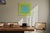 Abstract Contemporary Abstract Acrylic on Stretched Canvas "Colour Orb 14" by Brent Hallard For Sale - Image 3 of 4