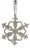 Glass Ice Crystal Motif 5 Pendant by Björn Wiinblad for Rosenthal, 1990 For Sale