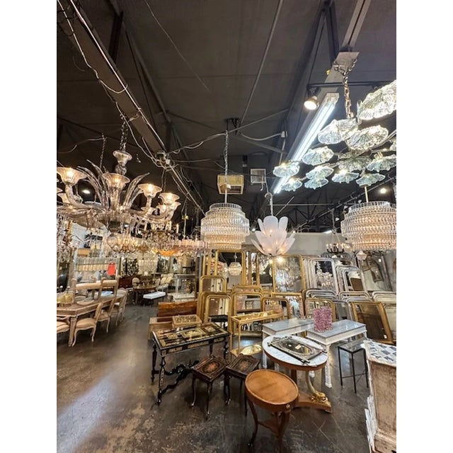 2000 - 2009 Murano Glass Drum Chandelier For Sale - Image 5 of 5