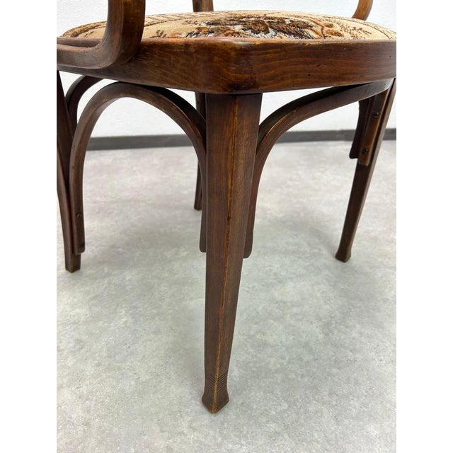 Brown Nr.327 Office Chair by Kolo Moser for J.J.kohn, 1902 For Sale - Image 8 of 12