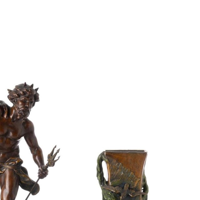 Neptuno Trim Table Clock from Louis & François Moreau, Set of 3 For Sale - Image 4 of 6