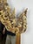 Wood Antique Giltwood Burmese Shrine Mirror, Circa 19th Century For Sale - Image 7 of 12