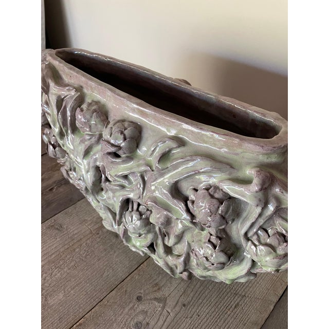 Early 21st Century Vintage Ceramic Planter for Artichokes, 2010s For Sale - Image 5 of 10
