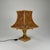 Boho Chic Mid-Century Modern Bamboo and Wicker Table Lamp, 1960s For Sale - Image 3 of 8