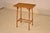 French Country Late 19th Century Tortoise Bamboo Side Table For Sale - Image 3 of 8