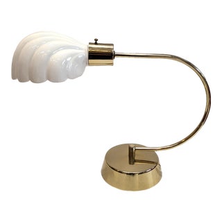 Tommaso Barbi Scallop Shell Table Lamp For Sale