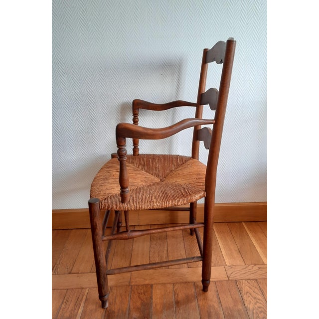 Provençal-Style Nursing Chairs, 1890s, Set of 2 For Sale - Image 4 of 13