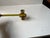 Metal Small Swedish Dual Candleholder in Bronze, 1950s For Sale - Image 7 of 8