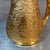 Vintage Mid-Century Modern 22k Weeping Bright Gold Ceramic Pitcher Le Mieux For Sale - Image 12 of 14
