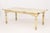 Provincial Distressed White Painted Pine Dining Table For Sale - Image 12 of 13