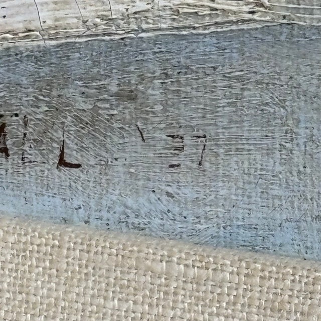 1937 Winter Landscape, Oil on Canvas -- Framed For Sale - Image 10 of 11