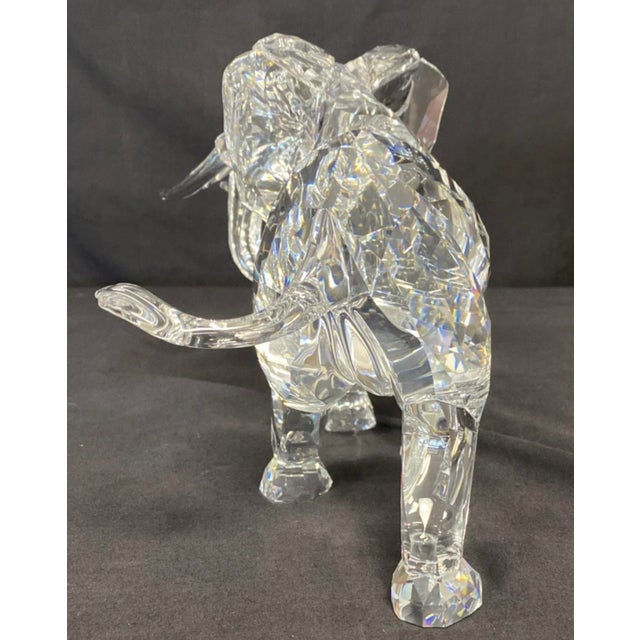 '06 Swarovski Limited Edition Elephant #6,109/10,000 W/ Base, Box, Certs & More! For Sale - Image 12 of 18