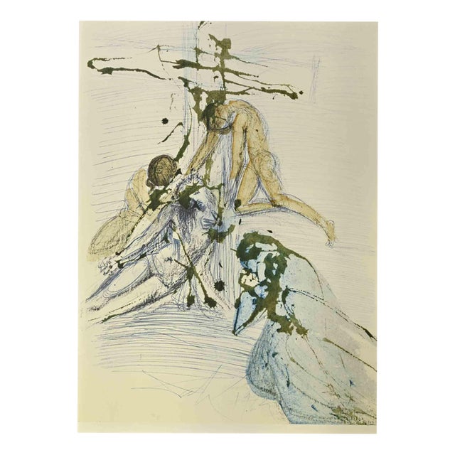 Salvador Dali, De Cruce Depositio, Lithograph, 1964 For Sale