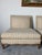 Mid-Century Modern 1970’s Hollywood Regency John Widdicomb Style French Provincial Armless Lounge Chairs – Pair For Sale - Image 3 of 12