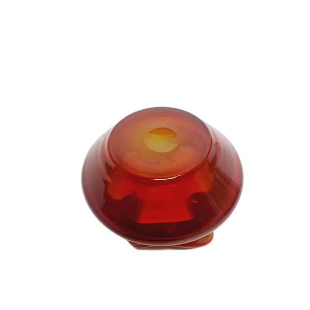 Container by Czesław Zuber for Sudety Glassworks, Poland, 1960s For Sale - Image 3 of 13