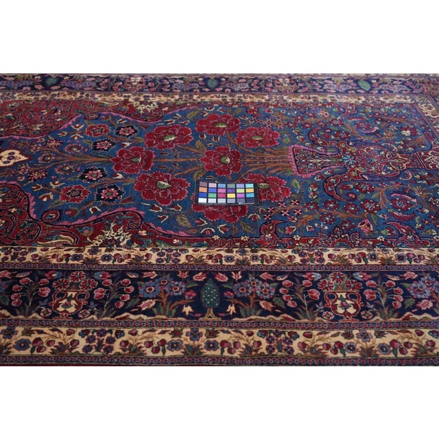 Antique Semnan Rug 4'9'' x 6'5'' For Sale - Image 11 of 11