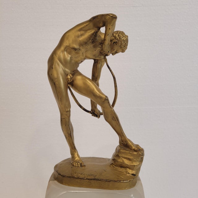Otto Lessing, Arquero, Bronze and Onyx For Sale - Image 12 of 18
