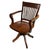 Bentwood Captains Chair with Swiveling Base For Sale - Image 5 of 9